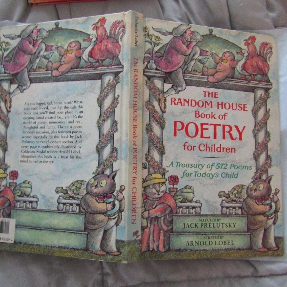 1983 HC Vint Children’s THE RANDOM HOUSE BOOK OF POETRY Prelutsky & Arnold Lobel